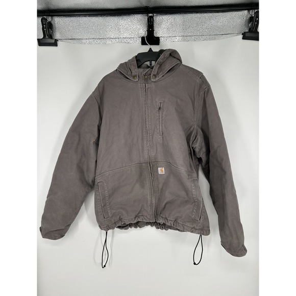 Carhartt Jackets & Blazers - Carhartt Full Swing Caldwell Jacket Women's 2XL 102248 077 Sherpa Lined Hooded